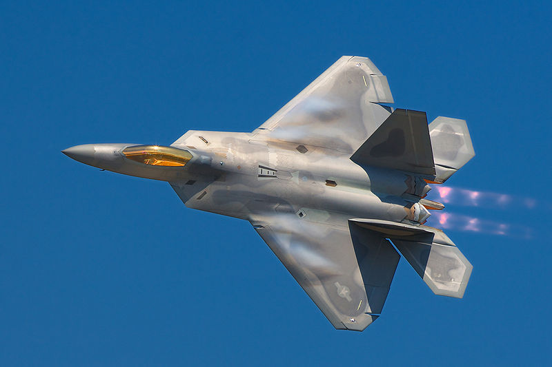 Lockheed Martin and Boeing F-22A